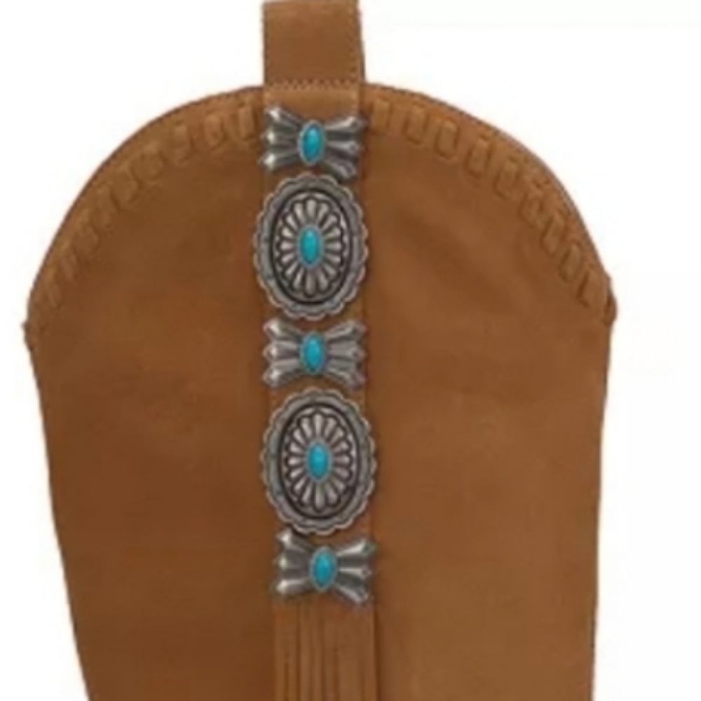 Jessica Simpson Lisabeth Leather Suede Boots - Picture 7 of 9